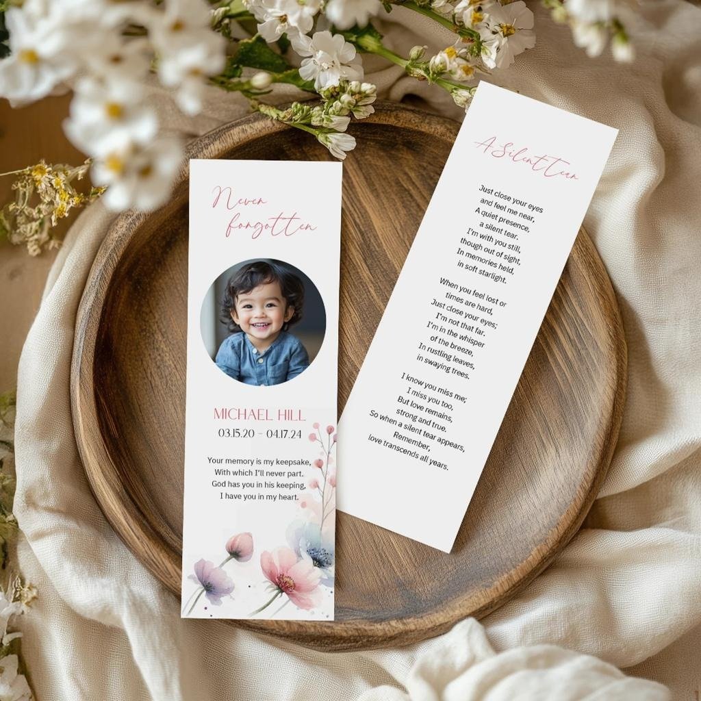 Memorial Bookmark Set