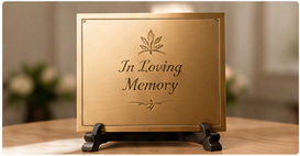 Memorial Tribute Plaque